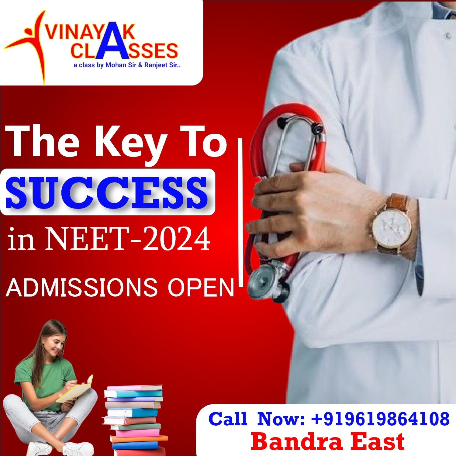 Unlock your success in NEET 2024 with Vinayak Classes!