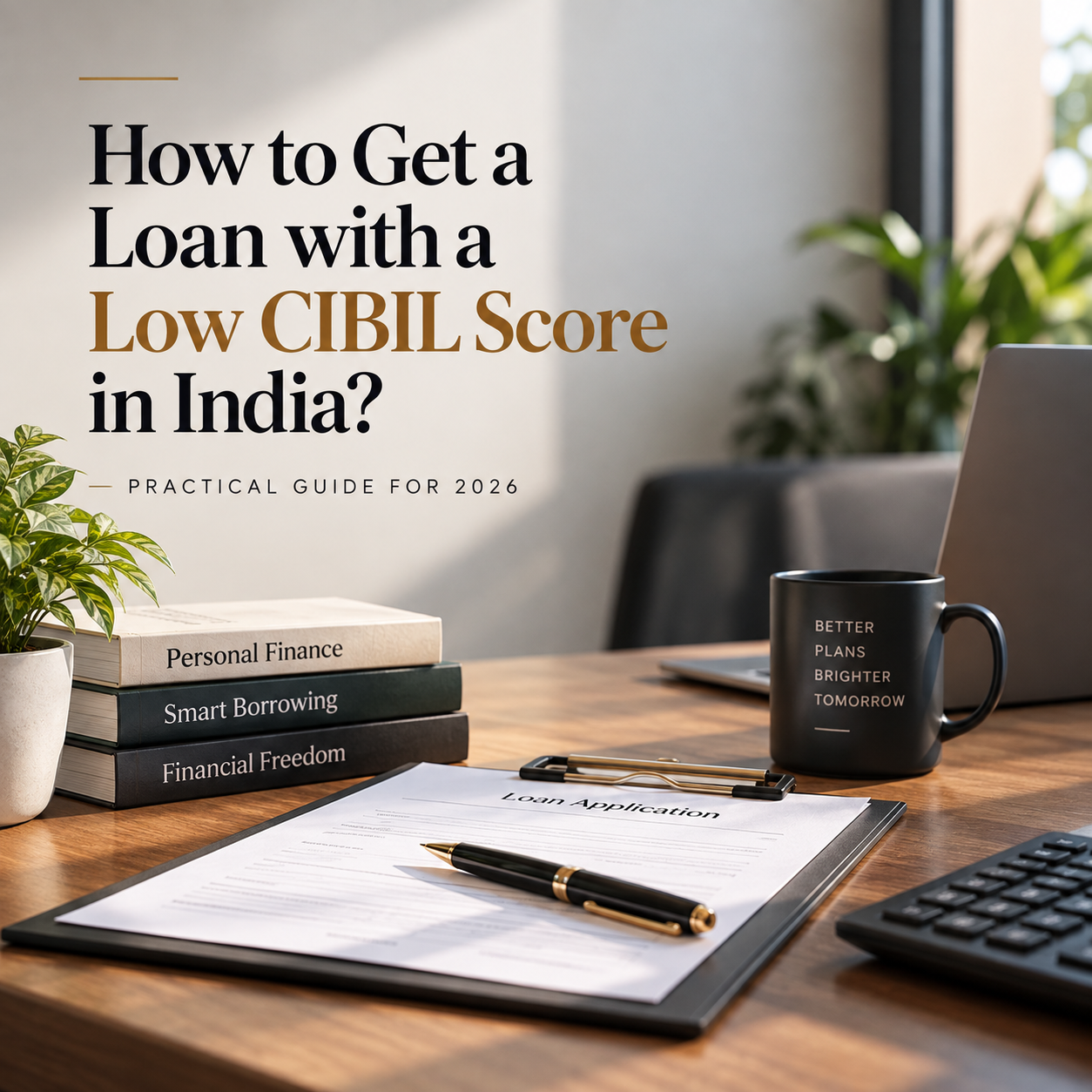 How to Get a Loan with Low CIBIL Score in India 2026 | Jora Capital | UzonMart